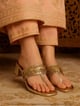 Aurora (Kolhapuri Heel) Gold color
