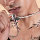 Shark Necklace Silver - Equiivalence - Image 1