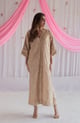 Pearl Beige Kaftan Pants