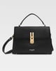 Raffine Satchel Black color