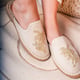Jumeirah Linen Espadrilles Flats Natural color