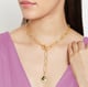 Soul of the Sea Goat Capricorn Necklace Black color