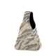 Paris Petite Wild Savanah Party Bag- Metallic Cream/Black color