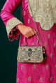 Anwesha Bag in Silver Silver/Gold color