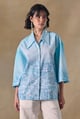 Kimono Shirt Blue color