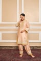 Sabaa - Short Kurta with Salwar and Dupatta Rose Pink color