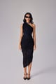 Omya Dress Black Black color