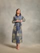 Miranda Dress Blue color