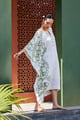 The Tarannum Kaftan Cream color
