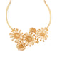 Daisy Blooming Necklace Gold color