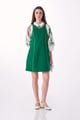Marshellow Dress Green color