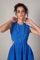 Daisy Dress Blue color