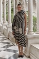 Flattering Crochet Dress Multicolor color