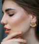 Delicate Darling Stud Earrings White/Gold color