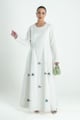 Escape Abaya Set Gcc White color