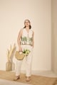 Haven Co-Ord Set Cream color