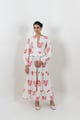 Dilly Dress White White/Red color