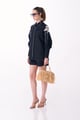 Treetop Co-Ord Set Black color