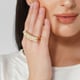 Aarya Ring White/Gold color