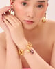 Alyssa Charm Bracelet Gold color