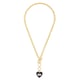 Heart Eye Toggle Neck Chain - Gold Gold color