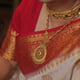 Chola Legacy Pendant Necklace Gold color