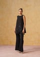 Meher Tunic Set (Black) Black color