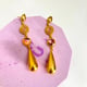 Vienna Danglers Gold/Pink color