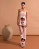 Marina Straight Pant Pink color