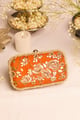Tavishi Orange (Clutch) Orange color