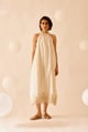 Zoya Dress Ivory color