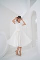 Monroe Dress White color