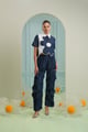 El Corte Pant Denim Solid color