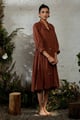 Mangrove Dress Cinnamon color