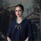 Galena Necklace Black/Blue color