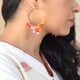 Ayesha Red,Yellow,Pink color