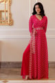 Amisha Kaftan Maxi Pink color