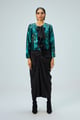 Electra Co-Ord Set Emerald/Black color
