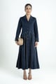 Dawn Dress Long  Gcc Navy color