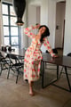 Aurora Dress White/Pink White/Pink color