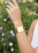Lunaire Cuff Gold color