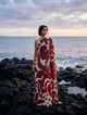 Rustic Printed Kaftan Dress - POPPI - Image 1