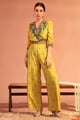 Afreen Long Dress Yellow color