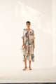 Rio V Tier Dress Off White color
