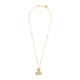 Tiny Fiore Neckchain - Powder Blue Blue color