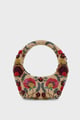 Scarlet Garden Embellished Beaded Bag - Versuhz India - Image 1