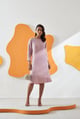 Lyn Dress Pink color