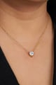 Feta Necklace Gold color