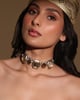 Neckdial Silver color