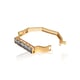 Golden Tan Bracelet Grey color